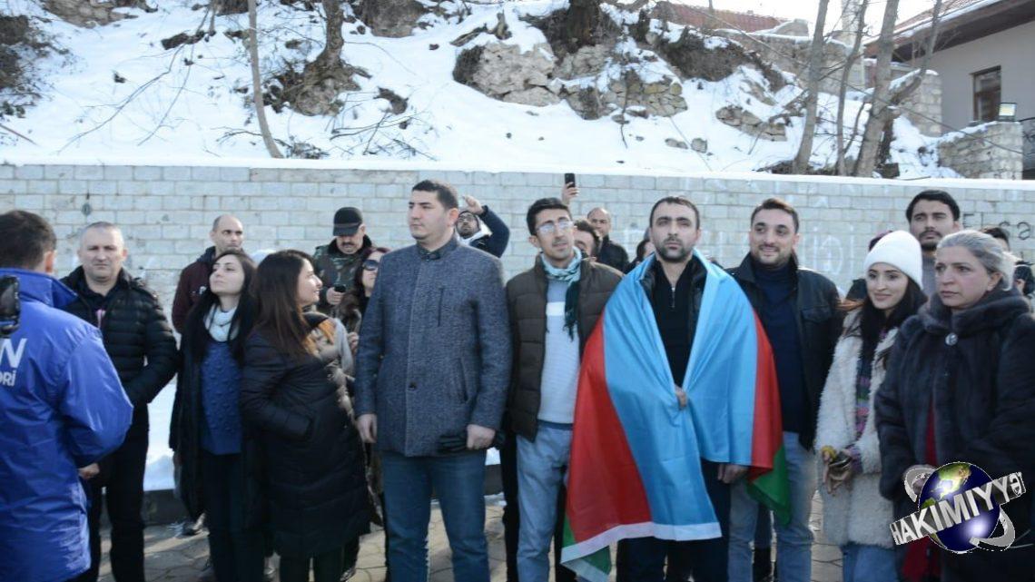 İlk sərnişin avtobusu Şuşaya çatıb