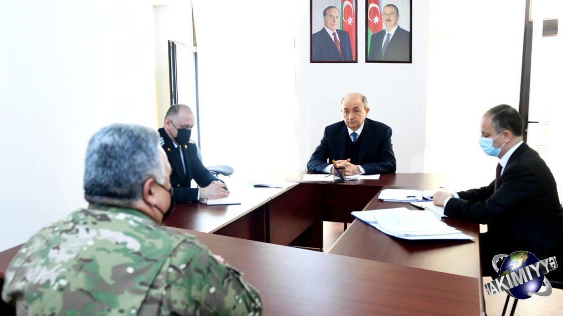 Ədliyyə naziri Füzuli rayonunda vətəndaşları qəbul edib