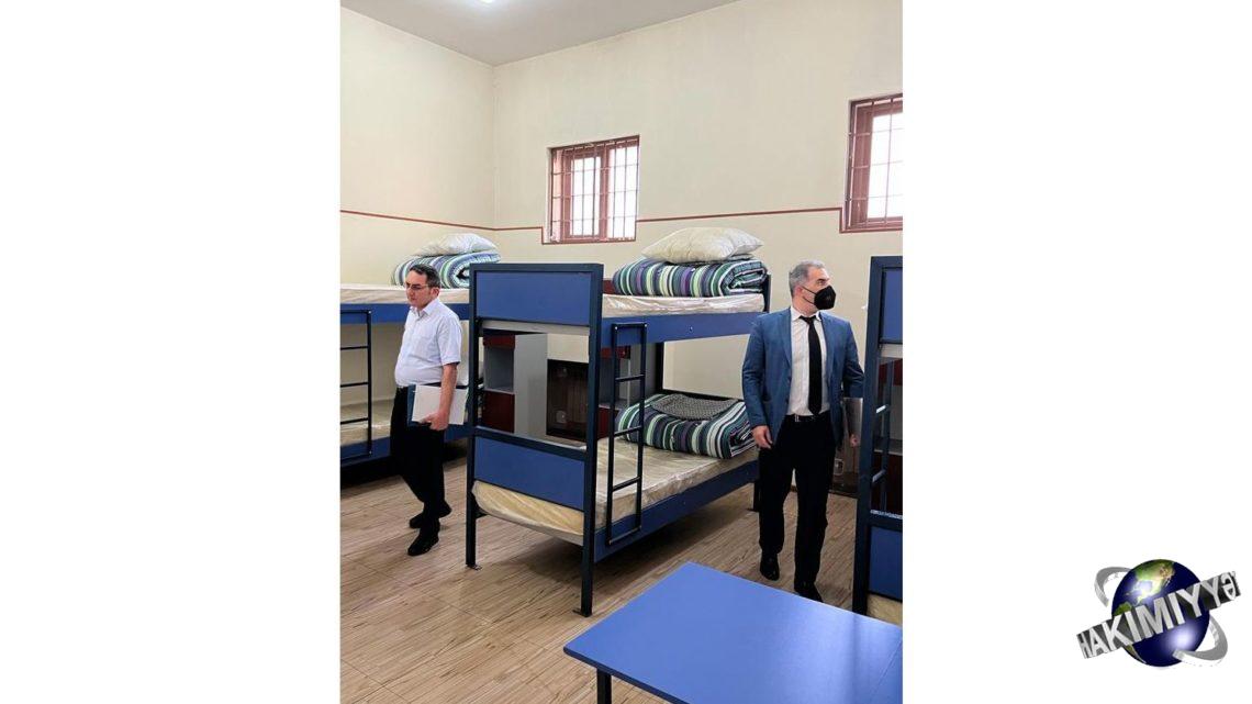 Ombudsman əməkdaşları müvəqqəti saxlama yerinə baş çəkiblər