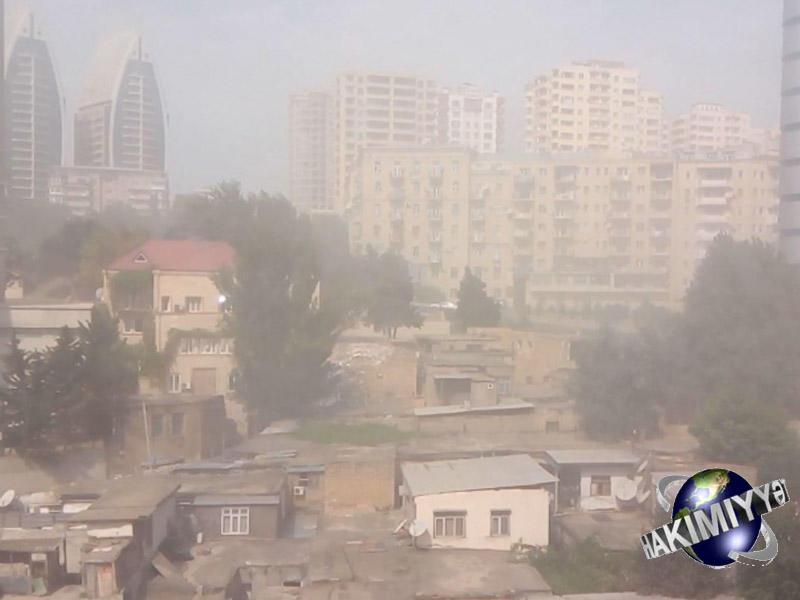 Bakıda və Abşeron yarımadasında tozlu hava