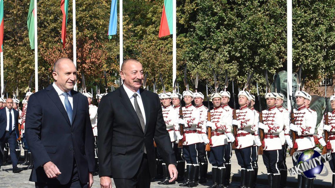 İlham Əliyev Bolqarıstana rəsmi səfərə gəlib