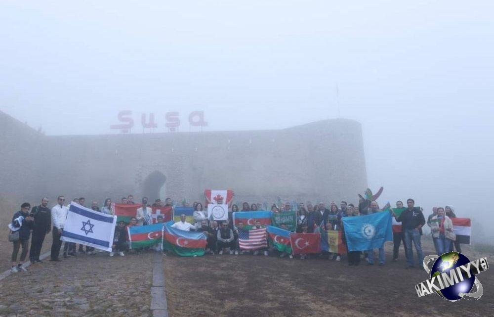Diaspor nümayəndələrinin Şuşaya növbəti səfəri başa çatıb