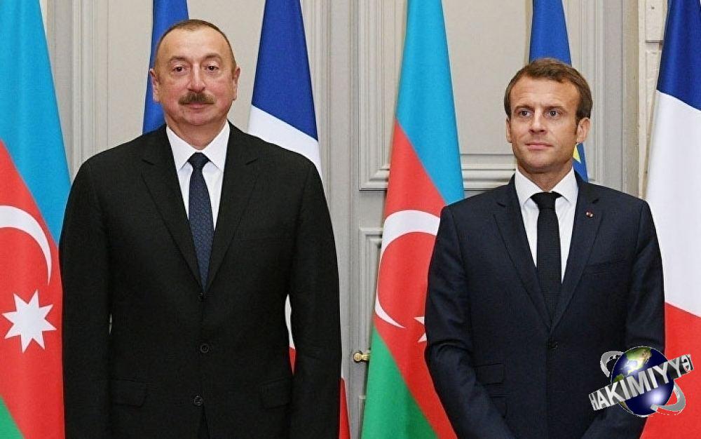 Emmanuel Makron Prezident İlham Əliyevə zəng edib
