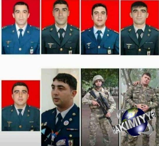 Dünən gecə şəhid olan hərbçilərimiz