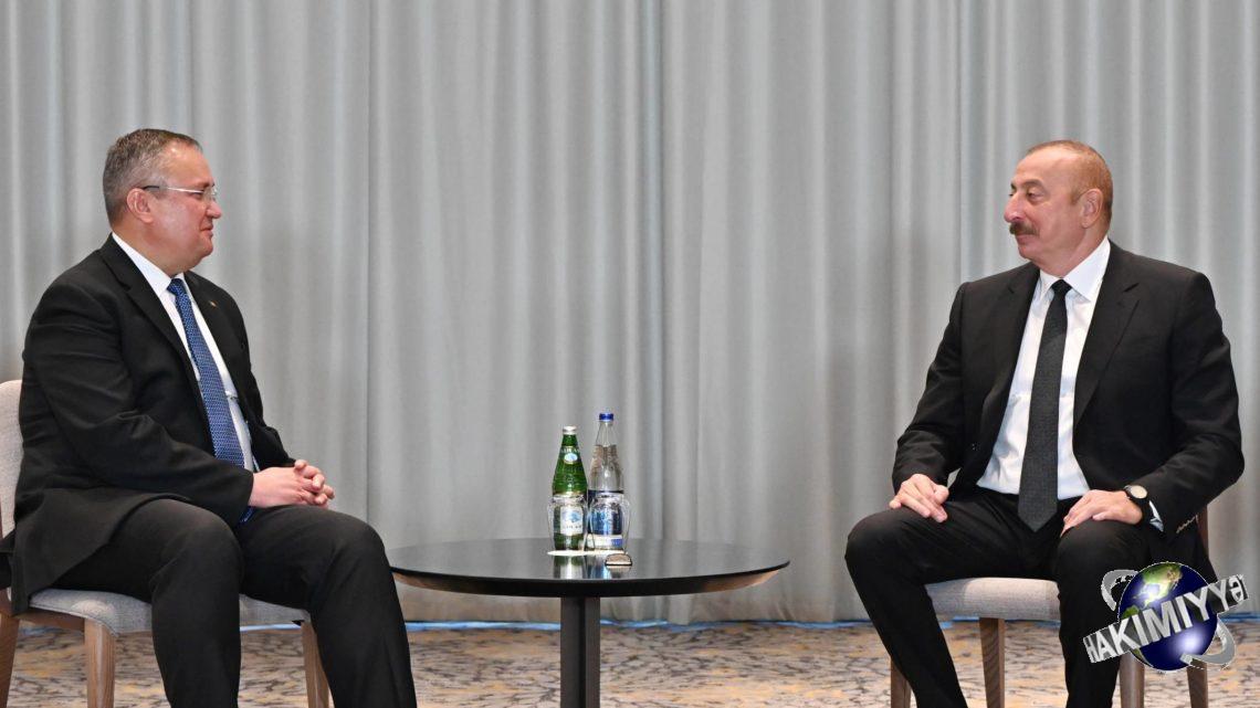 İlham Əliyev Sofiyada Rumıniyanın Baş naziri ilə görüşüb