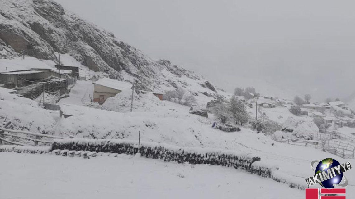 Quba və Qusarda qar yağıb