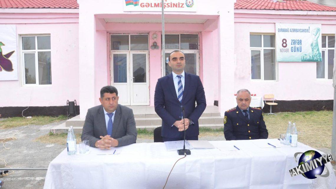 İcra başçısı Beyi kəndində səyyar qəbul keçirdi