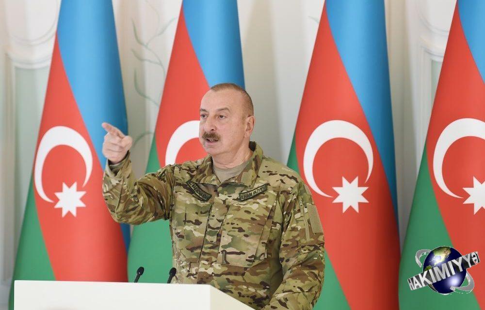 Azərbaycan Böyük Zəfərini döyüş meydanında qazandı- Müzəffər Ali Baş Komandan ilə