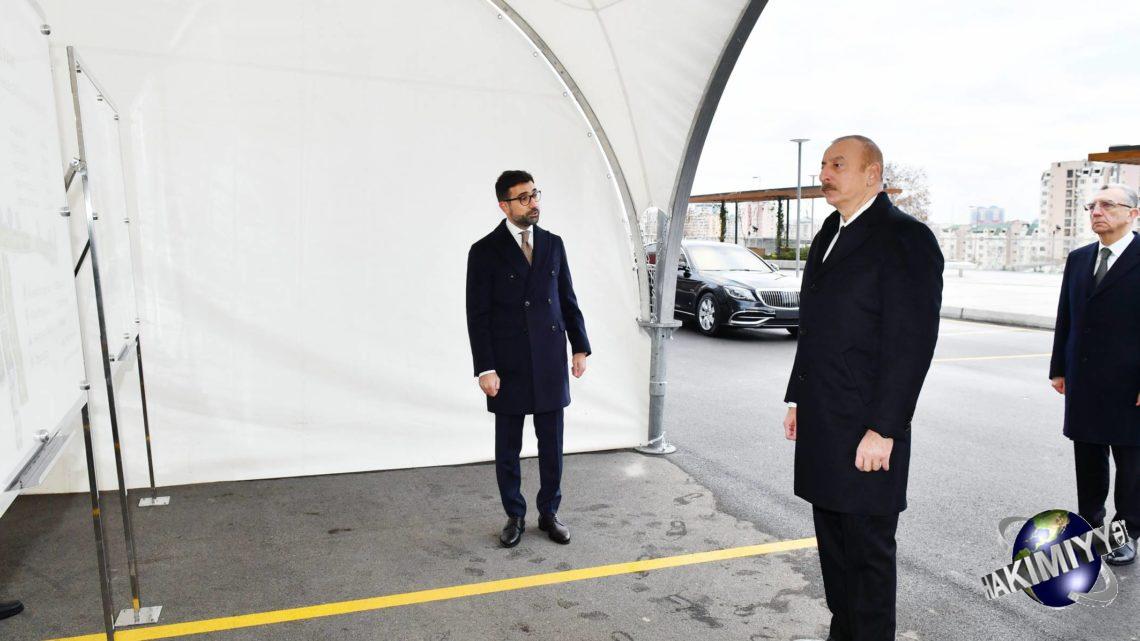 Prezident İlham Əliyev Bakıda Mərkəzi Parkın ikinci hissəsinin açılışında iştirak edib