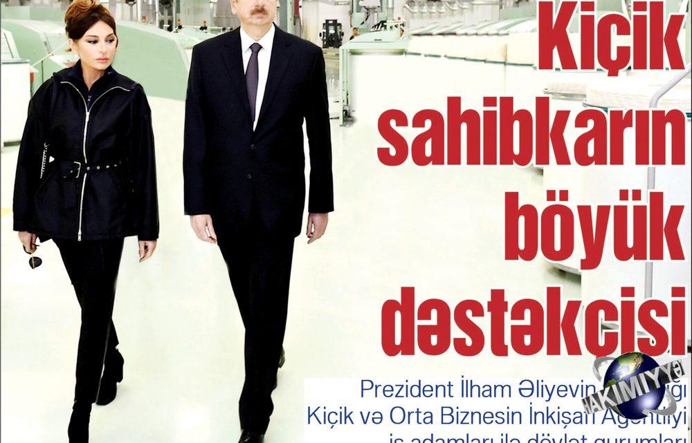 İş adamlarına ölkədə münbit inkişaf şəraiti var