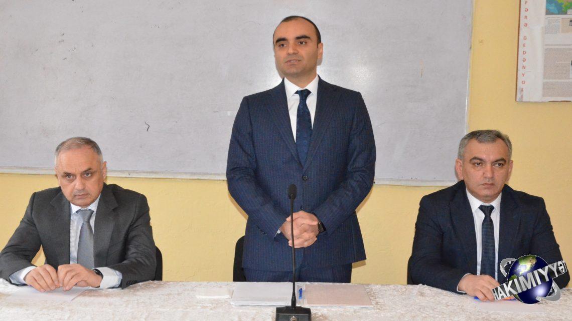 Kürdəmirdə Elxan İbrahimov rayonunun Çöhranlı kənd sakinləriylə görüşüb