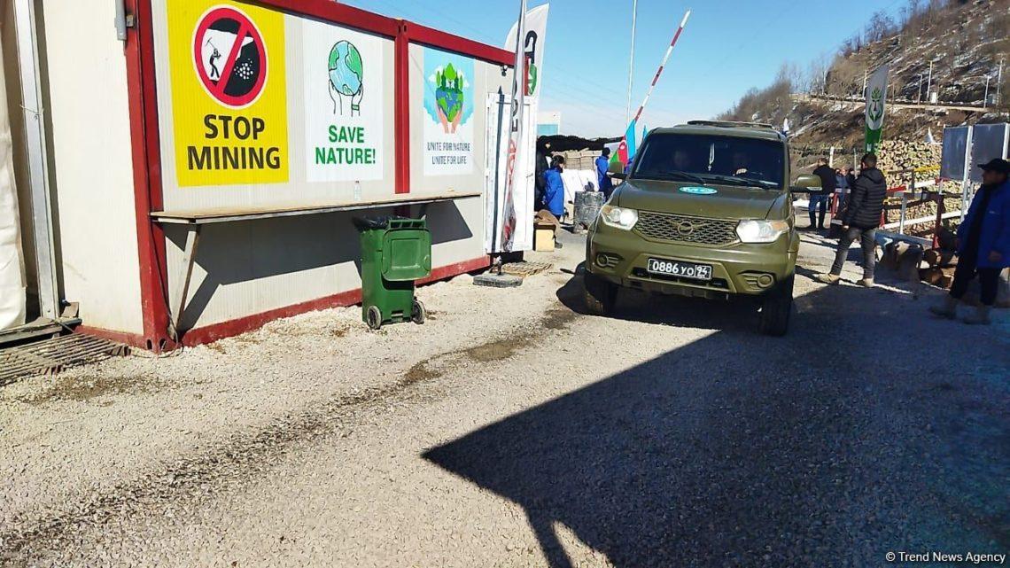 Sülhməramlılara aid 28 avtomobili Laçın yolundan keçib