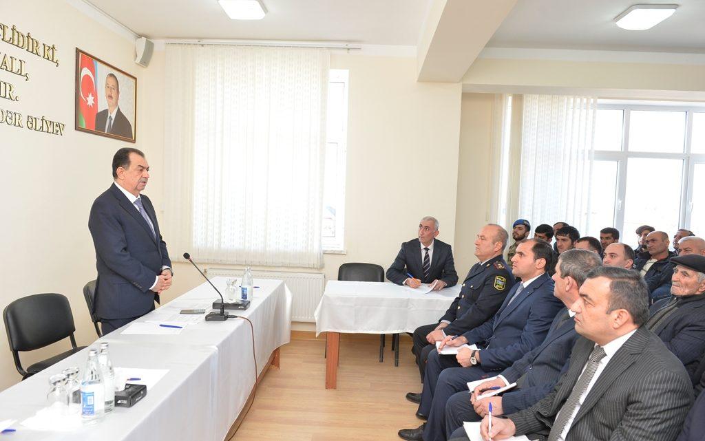 Qurumba və Narbağı kəndlərinin sakinləri Taleh Qaraşovun səyyar qəbulundan razı qaldılar