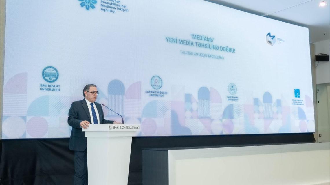 “MEDİAlab” layihəsi çərçivəsində ali təhsil müəssisələrinin tələbələri üçün infosessiya keçirilib