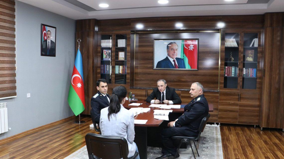 Baş prokuror Ağcabədi rayonunda vətəndaşları qəbul edib