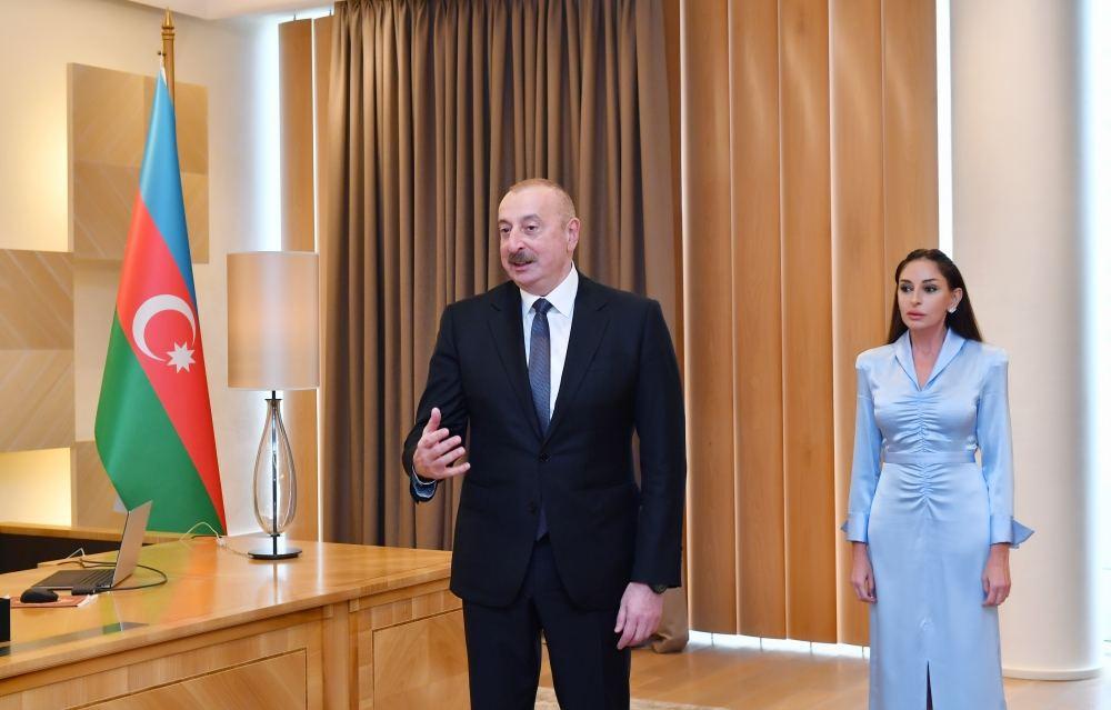 Prezident İlham Əliyev: Türkiyə idmançılarının qələbələrini Azərbaycana ərməğan etməsi xalqımızın duyğularına toxundu