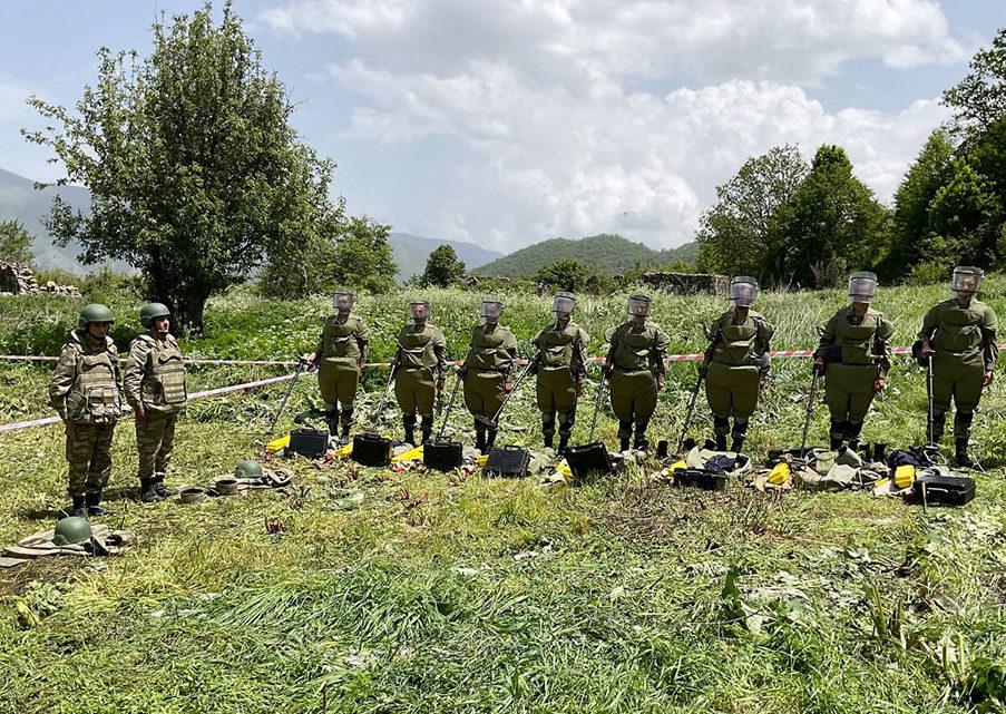İyun ayıda azad olunmuş ərazilərimizdə 200 hektaradək ərazi minalardan tam təmizlənib
