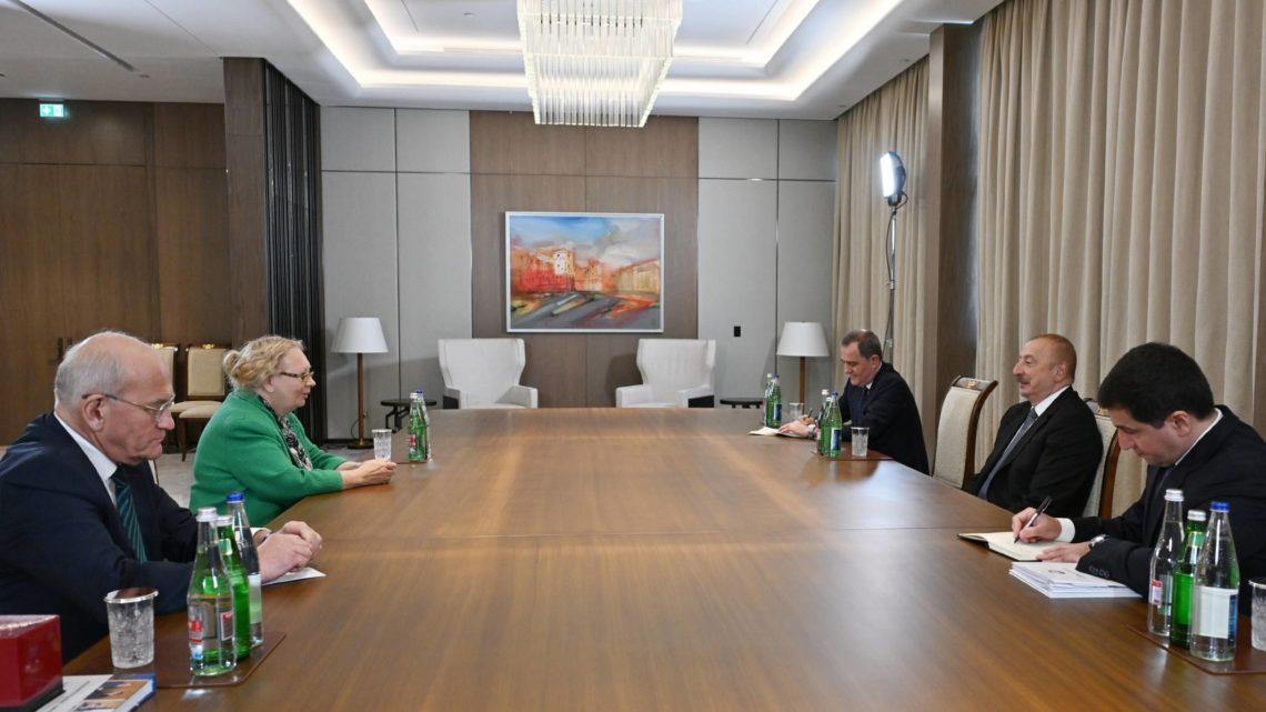 Prezident İlham Əliyev BMT-nin Cenevrədəki ofisinin baş direktorunu qəbul edib
