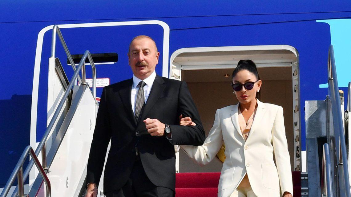 Prezident İlham Əliyev Macarıstana işgüzar səfərə gəlib