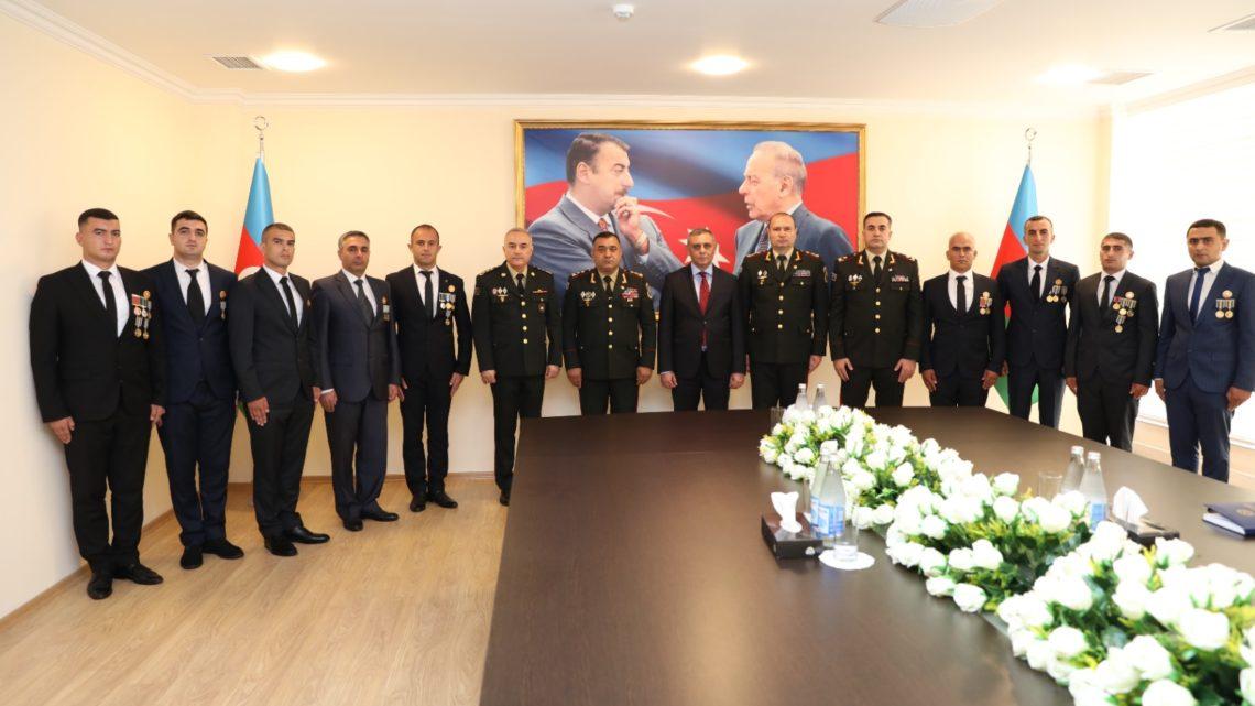 Vətən müharibəsində iştirak etmiş 9 nəfər veteran həqiqi hərbi xidmətə qəbul edilıb