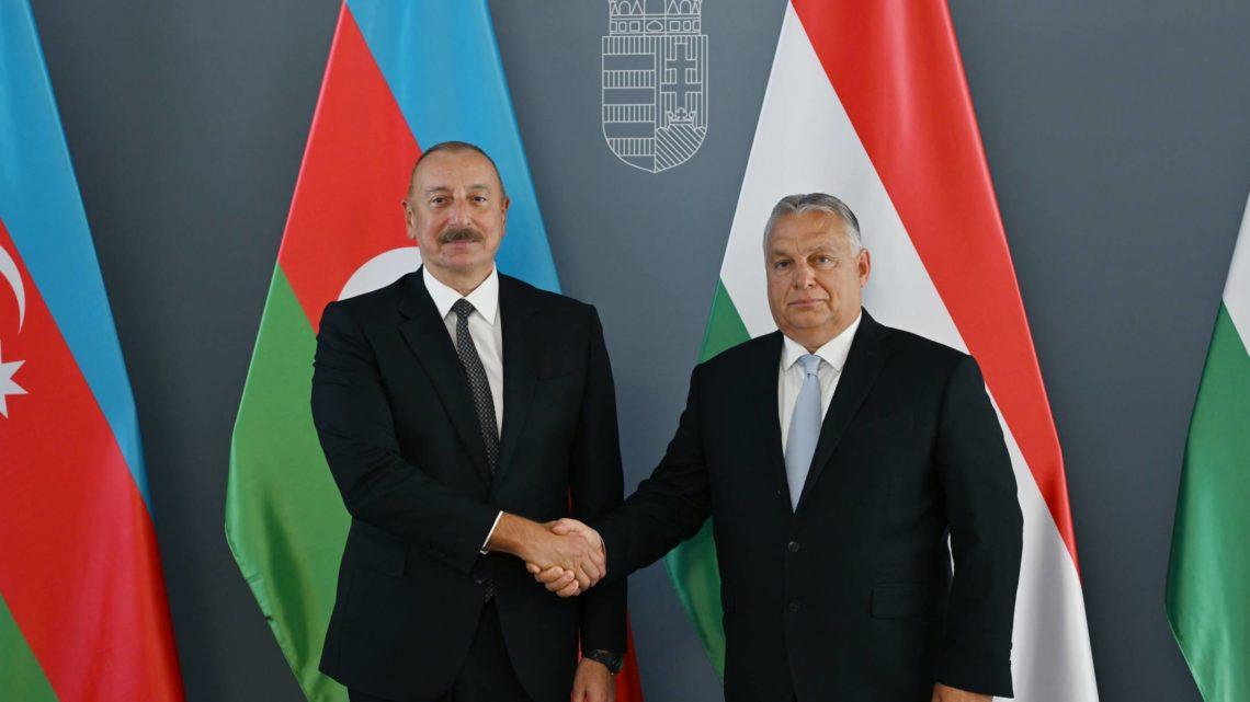 İlham Əliyevin Macarıstanın Baş naziri Viktor Orban ilə görüşü olub