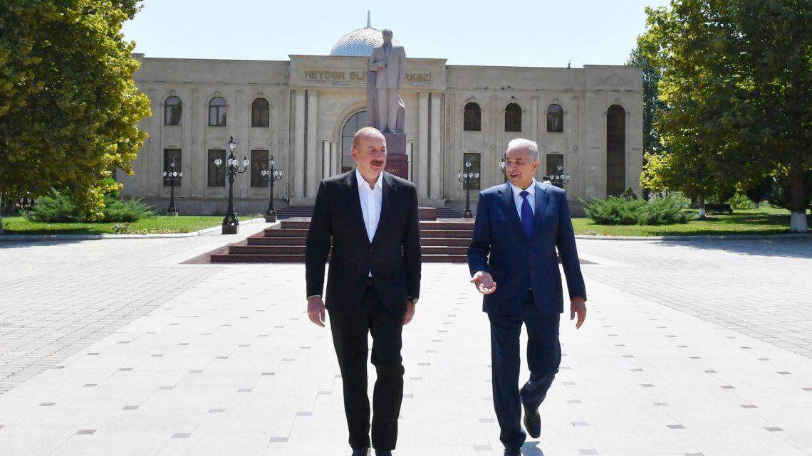 Prezident Samux rayonuna səfər edib