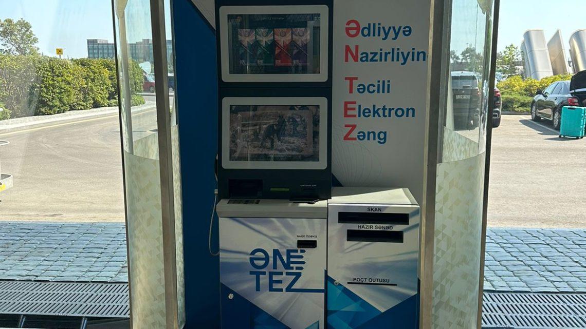ƏN TEZ xidməti bu gündən Heydər Əliyev Beynəlxalq Aeroportunda fəaliyyətə başlayıb