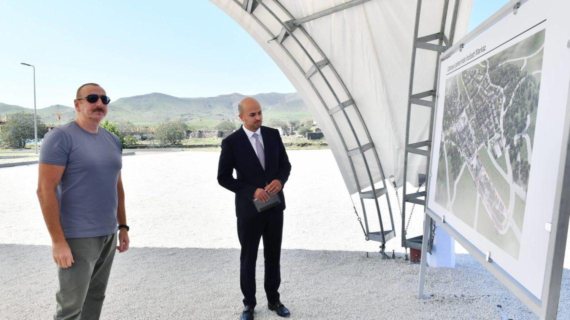 Prezident İlham Əliyev Cəbrayıl rayonuna səfər edib