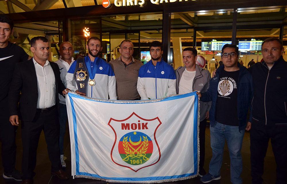 Belqradda keçirilən dünya çempionatında uğurla çıxış edən MİK təmsilçiləri Vətənə qayıdıblar