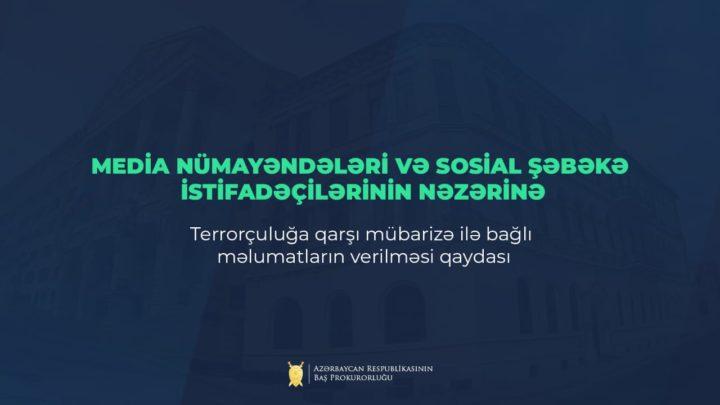 Media nümayəndələri və sosial şəbəkə istifadəçilərinin nəzərinə