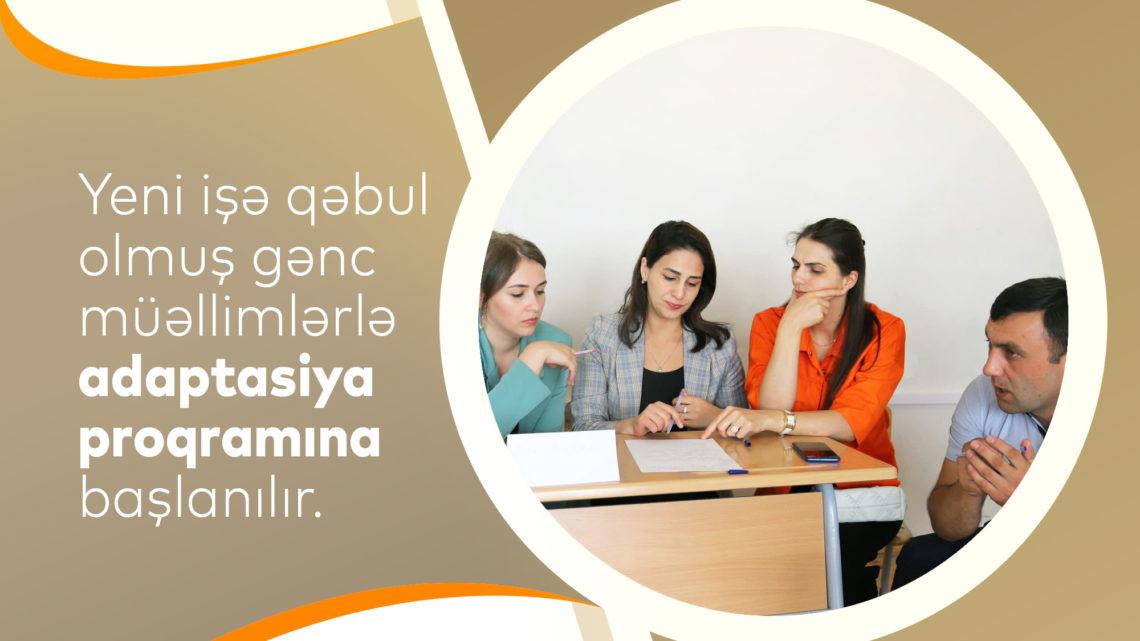 Gənc müəllimlərlə adaptasiya proqramına başlanılır