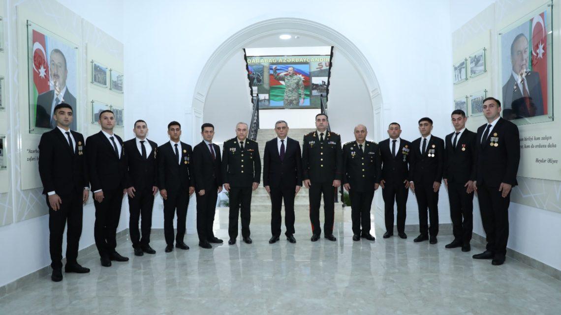 Vətən müharibəsi iştirakçıları Dövlət Xidmətində həqiqi hərbi xidmətə qəbul olunub
