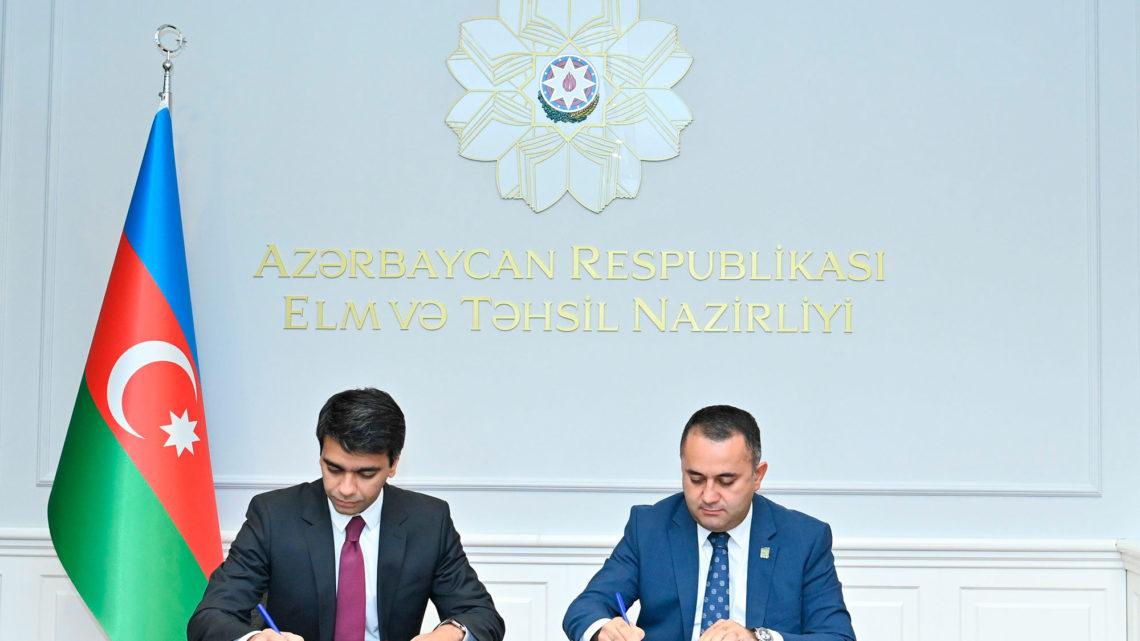 Təhsilin İnkişafı Fondu və “NEQSOL Holding” arasında əməkdaşlıq memorandumu imzalanıb