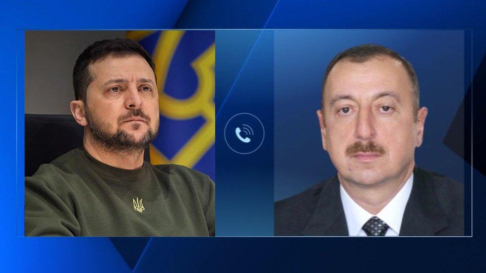 Volodimir Zelenski Prezident İlham Əliyevə zəng edib