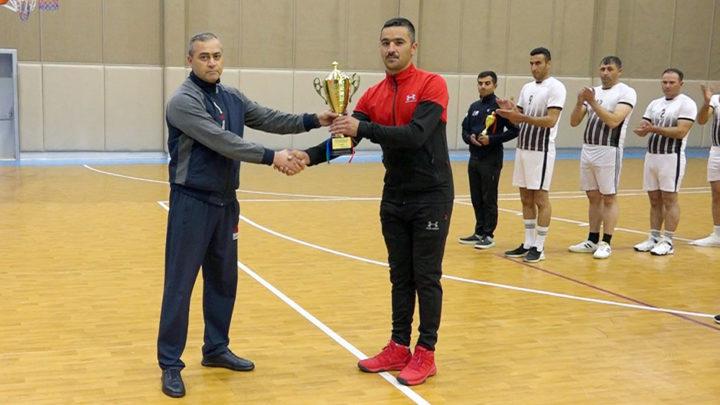 Əlahiddə Ümumqoşun Ordunun hərbi qulluqçuları arasında voleybol birinciliyi keçirilib