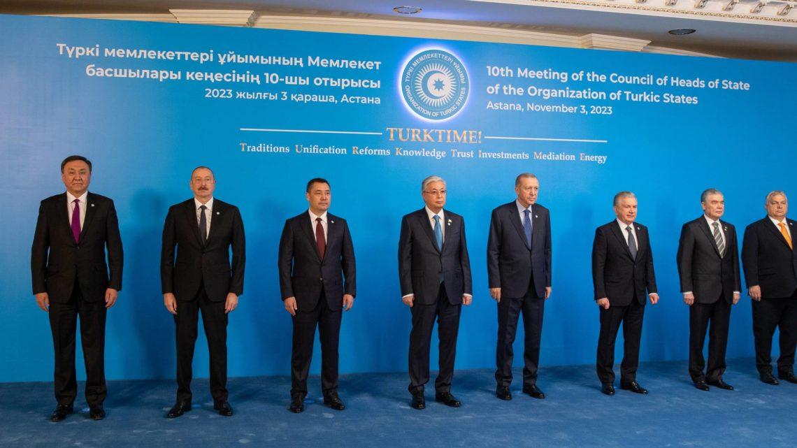Prezident İlham Əliyev Astanada Türk Dövlətləri Təşkilatının Zirvə görüşündə iştirak edib