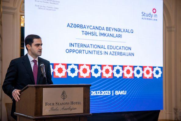 Dekabrın 26-da Azərbaycanda Beynəlxalq Təhsil İmkanları Forumu öz işinə başlayıb.