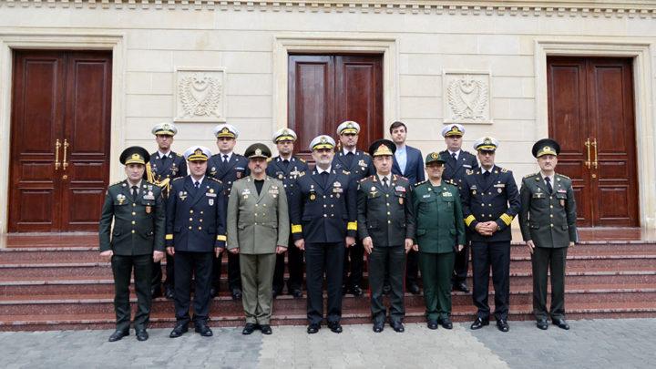 İran Hərbi Dəniz Qüvvələrinin komandanı Bakıda