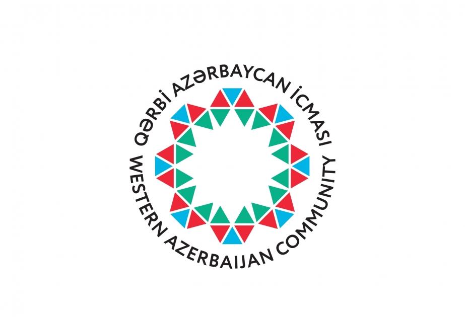 Qərbi Azərbaycan İcması Luis Okamponun növbəti qondarma hesabatına cavab verib