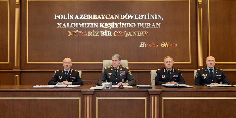 Bakı Şəhər Baş Polis İdarəsində əməliyyat müşavirəsi keçirilib