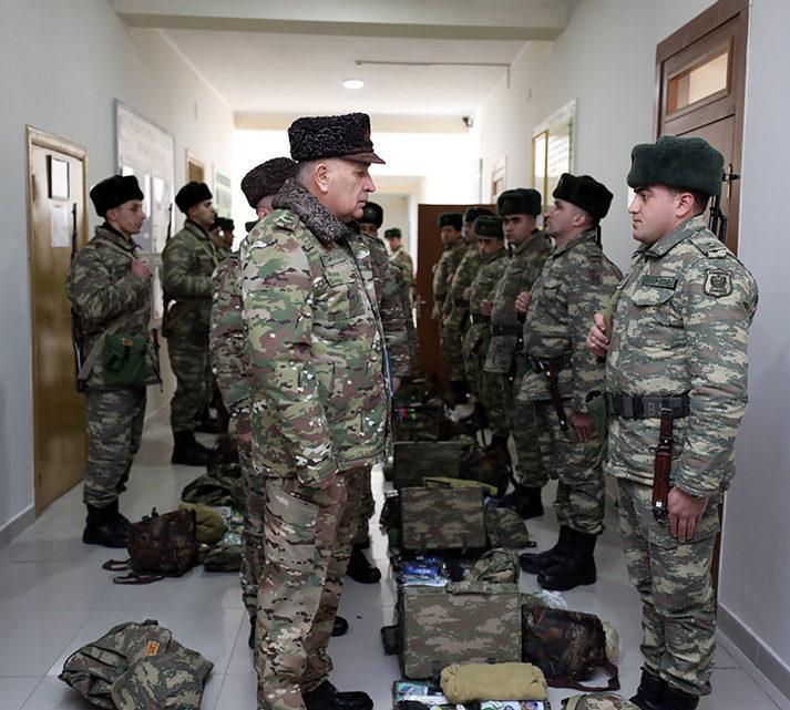 General-polkovnik K.Vəliyev “Gizir hazırlığı kursu”nun gedişi ilə maraqlanıb