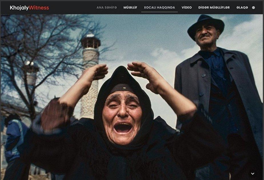 Xocalı soyqırımından bəhs edən yeni sayt yaradılıb