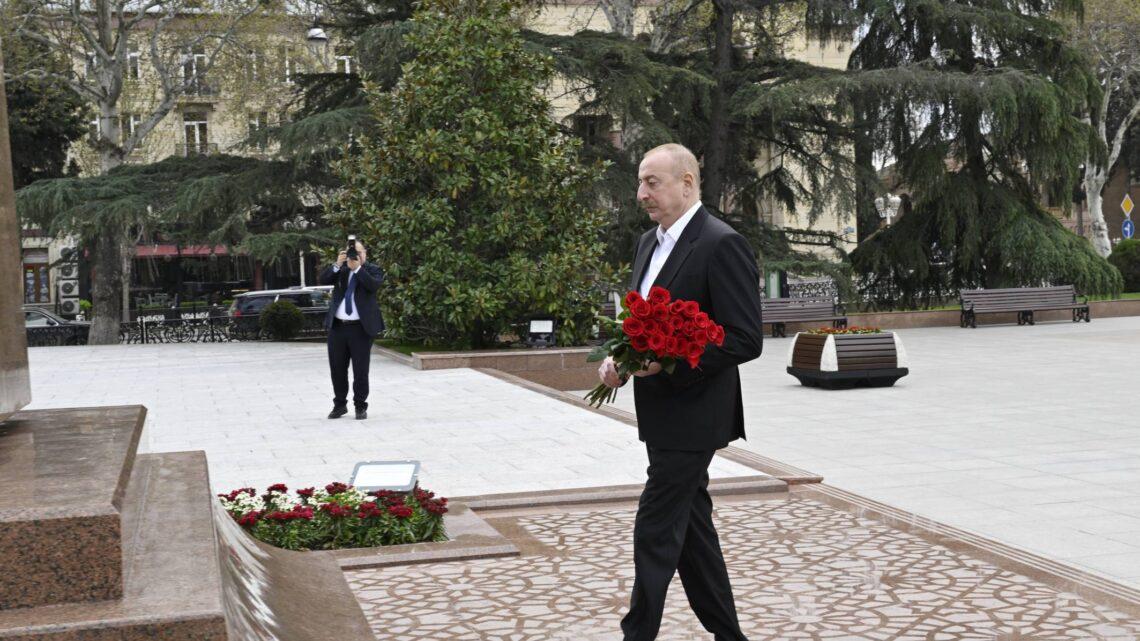 Prezident İlham Əliyev Gəncədə