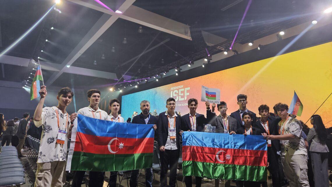 Məktəblilərimizin Beynəlxalq Elm və Mühəndislik Yarışmasında ilk medalı