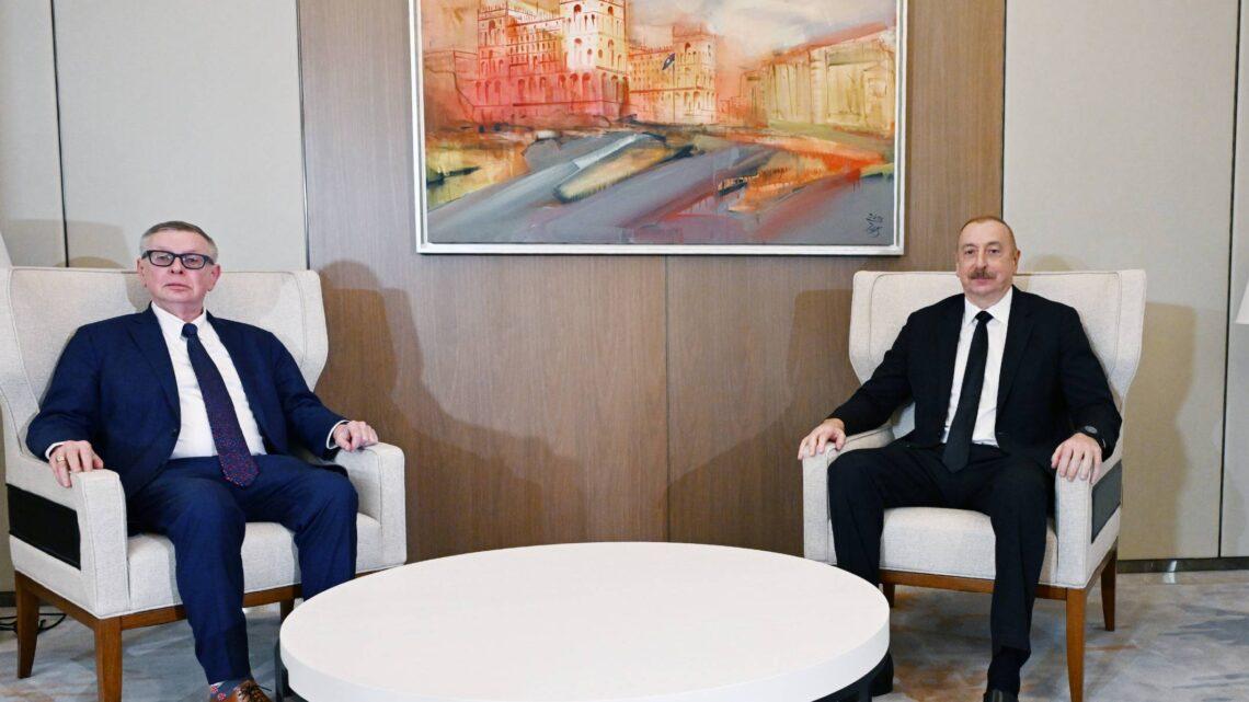 Prezident İlham Əliyev BMT Baş katibinin qanunun aliliyi və təhlükəsizlik təsisatları üzrə köməkçisini qəbul edib