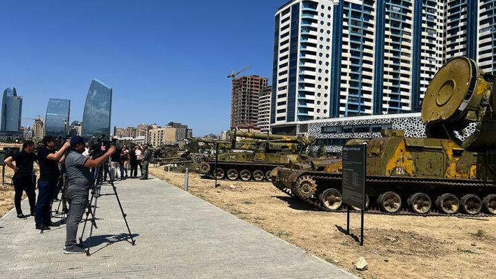 Hərbi Qənimətlər Parkına mediatur təşkil edilib