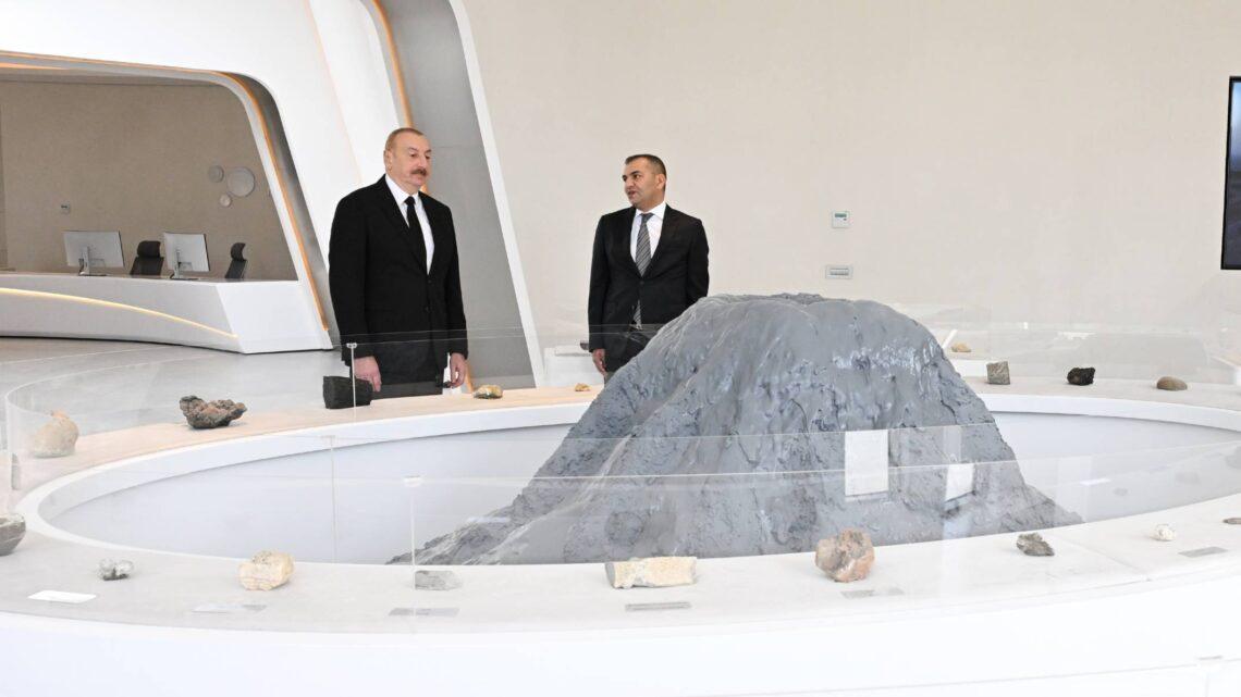 Prezident İlham Əliyev Palçıq Vulkanları Turizm Kompleksinin açılışında iştirak edib