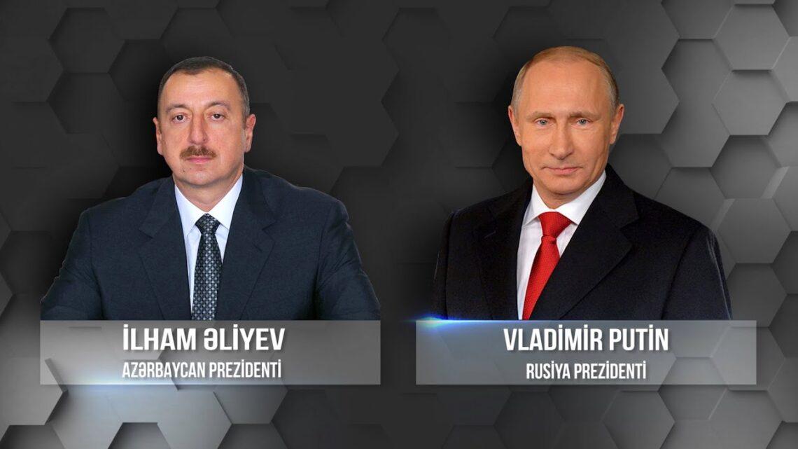 RF Prezidenti Vladimir Putin Prezident İlham Əliyevə zəng edib