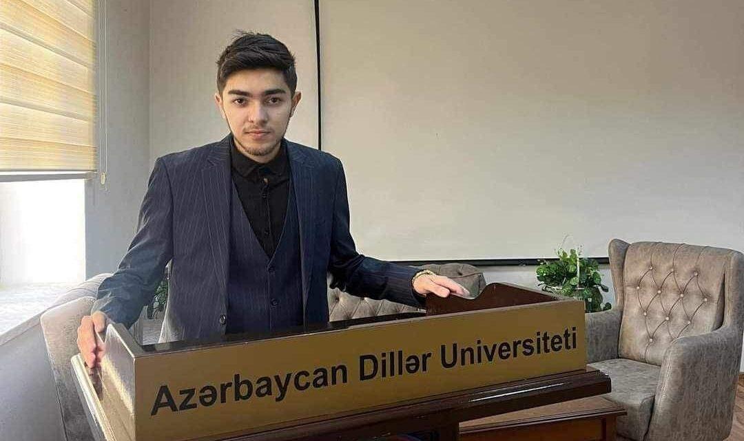 ADU-nun fəxri məzunu Vüsal Hümbətzadə ilə müsahibə