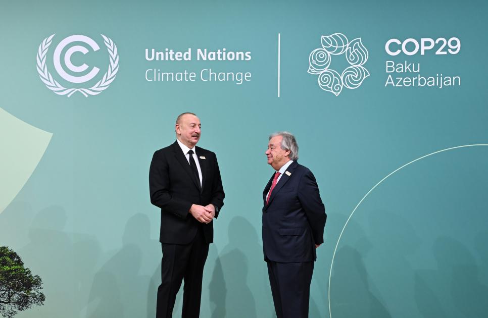 Bakıda COP29-un Liderlər Sammitinin açılış mərasimi keçirilib, Prezident İlham Əliyev çıxış edib